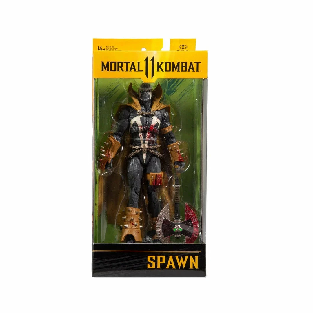 Maybang's Collectibles McFarlane Toys Mortal Kombat Spawn Wave 3 Spawn Bloody McFarlane Classic 7-Inch Scale Action Figure 9 Maybang's Collectibles McFarlane Toys Mortal Kombat Spawn Wave 3 Spawn Bloody McFarlane Classic 7-Inch Scale Action Figure