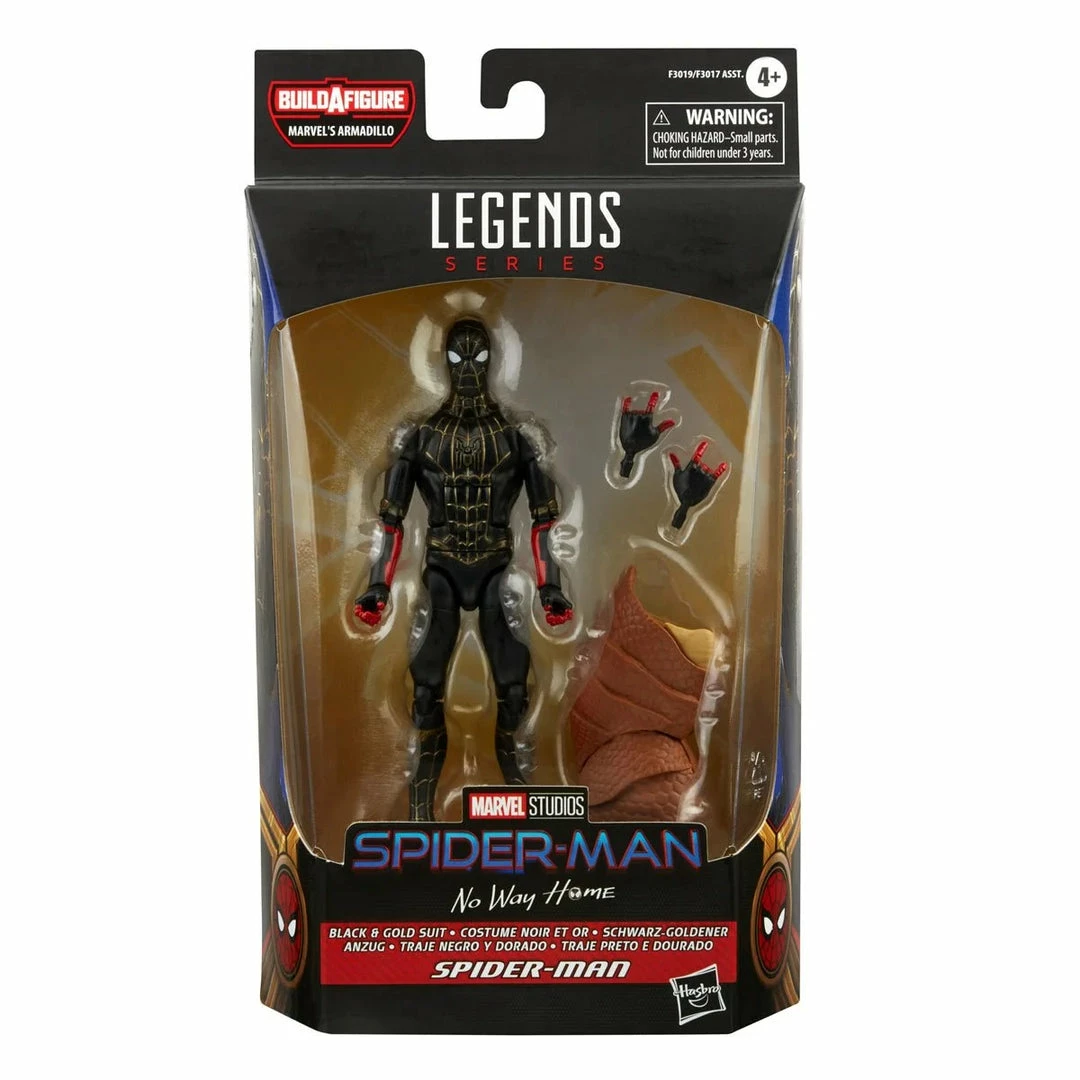 Maybang's Collectibles Hasbro Marvel Legends Spider-Man 3 6-Inch Action Figure Wave 13 Set Of 7 Figures Spider-Man (Intergrated Suit), Spider-Man (Black And Gold), Miles Morales, Doctor Strange, J. Jonah Jameson, Morlun & Shriek (Marvel's Armadillo BAF) 11 Maybang's Collectibles Hasbro Marvel Legends Spider-Man 3 6-Inch Action Figure Wave 13 Set Of 7 Figures Spider-Man (Intergrated Suit), Spider-Man (Black And Gold), Miles Morales, Doctor Strange, J. Jonah Jameson, Morlun & Shriek (Marvel's Armadillo BAF)