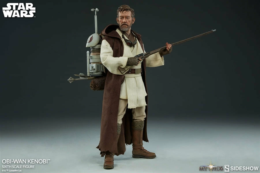 Vendor-unknown Sideshow Collectibles Sideshow Star Wars Mythos Obi-Wan Kenobi 1/6 Scale 12" Collectibles Figure 10 Vendor-unknown Sideshow Collectibles Sideshow Star Wars Mythos Obi-Wan Kenobi 1/6 Scale 12" Collectibles Figure