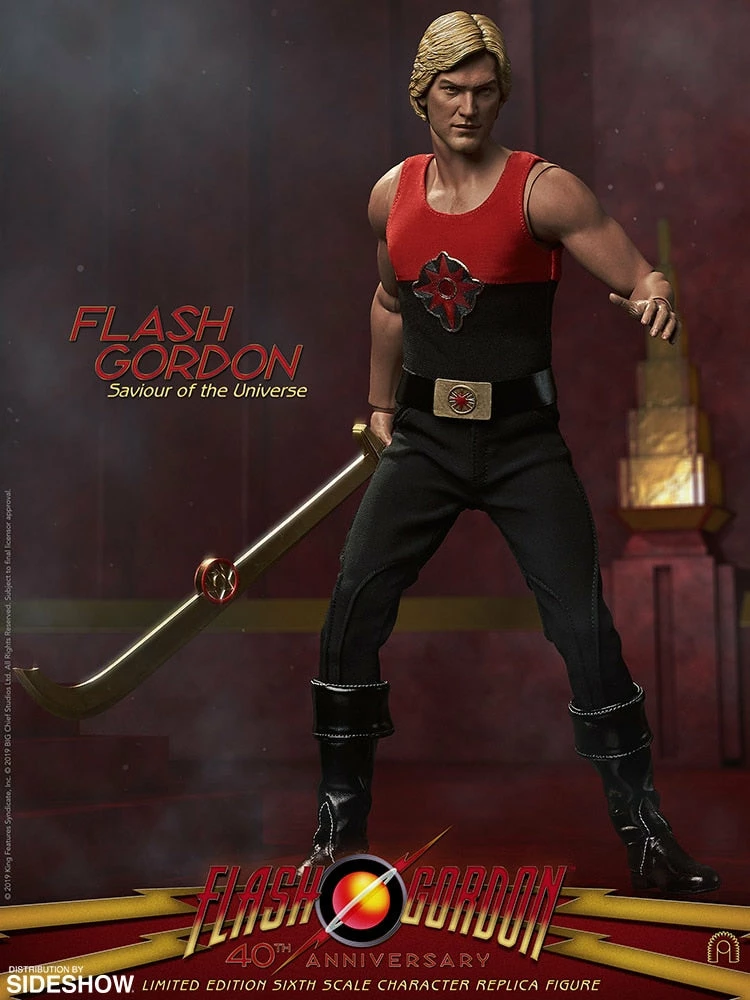 Maybang's Collectibles BIG Chief Studios Flash Gordon 40th Anniversary Flash Gordon - Saviour Of The Universe 1/6 Scale Collectible Figure 1 Maybang's Collectibles BIG Chief Studios Flash Gordon 40th Anniversary Flash Gordon - Saviour Of The Universe 1/6 Scale Collectible Figure