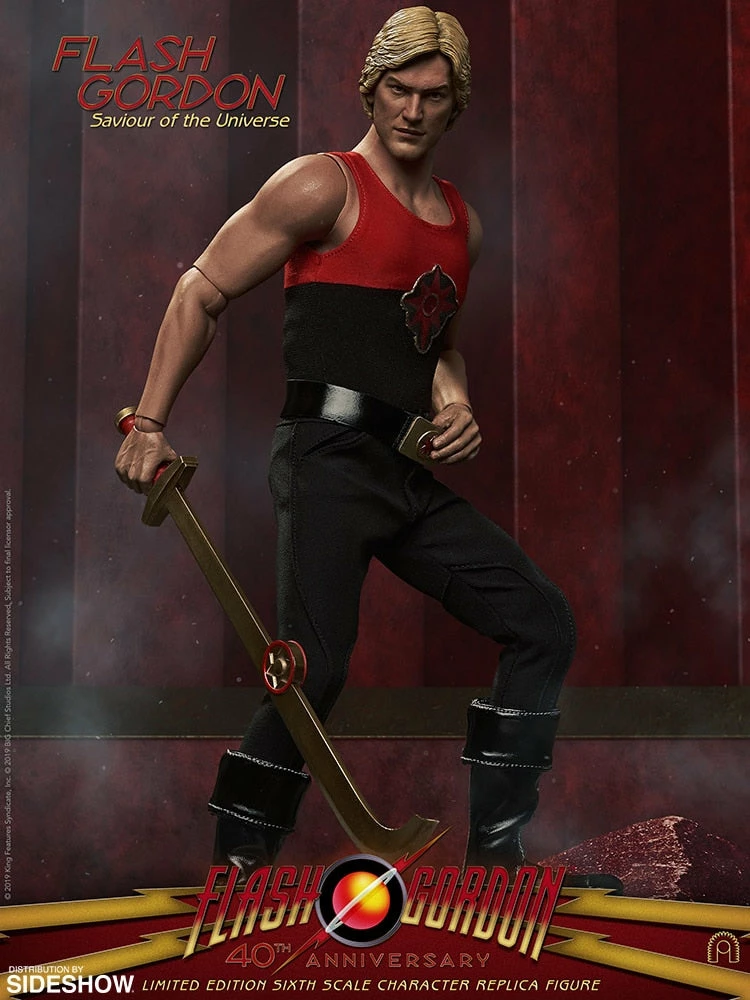 Maybang's Collectibles BIG Chief Studios Flash Gordon 40th Anniversary Flash Gordon - Saviour Of The Universe 1/6 Scale Collectible Figure 2 Maybang's Collectibles BIG Chief Studios Flash Gordon 40th Anniversary Flash Gordon - Saviour Of The Universe 1/6 Scale Collectible Figure