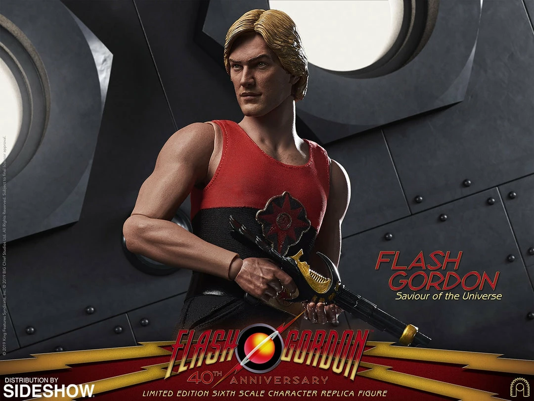 Maybang's Collectibles BIG Chief Studios Flash Gordon 40th Anniversary Flash Gordon - Saviour Of The Universe 1/6 Scale Collectible Figure 12 Maybang's Collectibles BIG Chief Studios Flash Gordon 40th Anniversary Flash Gordon - Saviour Of The Universe 1/6 Scale Collectible Figure