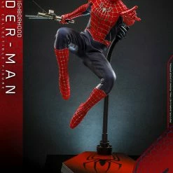 Maybang's Collectibles Hot Toys Marvel Comics Spider-Man No Way Home Friendly Neighborhood Spider-Man (Toby Maguire) 1/6 Scale 12" Collectible Figure Sixth Scale Figure