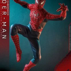 Maybang's Collectibles Hot Toys Marvel Comics Spider-Man No Way Home Friendly Neighborhood Spider-Man (Toby Maguire) 1/6 Scale 12