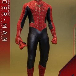 Maybang's Collectibles Hot Toys Marvel Comics Spider-Man No Way Home Friendly Neighborhood Spider-Man (Toby Maguire) 1/6 Scale 12