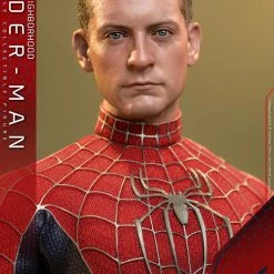 Maybang's Collectibles Hot Toys Marvel Comics Spider-Man No Way Home Friendly Neighborhood Spider-Man (Toby Maguire) 1/6 Scale 12