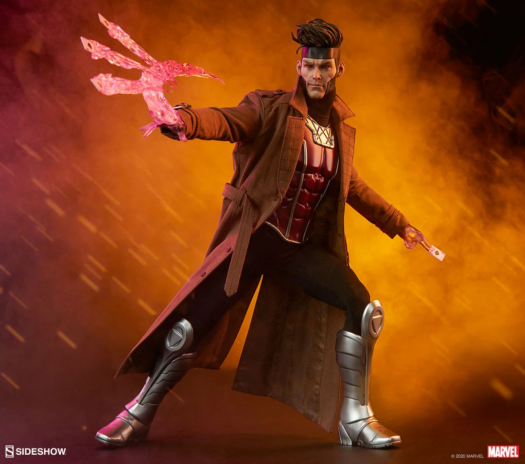 Maybang's Collectibles Sideshow Marvel Comics X-Men Gambit Deluxe 1/6 Scale 12" Collectible Figure Sideshow Collectibles 1 Maybang's Collectibles Sideshow Marvel Comics X-Men Gambit Deluxe 1/6 Scale 12" Collectible Figure Sideshow Collectibles