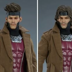 Maybang's Collectibles Sideshow Marvel Comics X-Men Gambit Deluxe 1/6 Scale 12" Collectible Figure Sideshow Collectibles 19 Maybang's Collectibles Sideshow Marvel Comics X-Men Gambit Deluxe 1/6 Scale 12