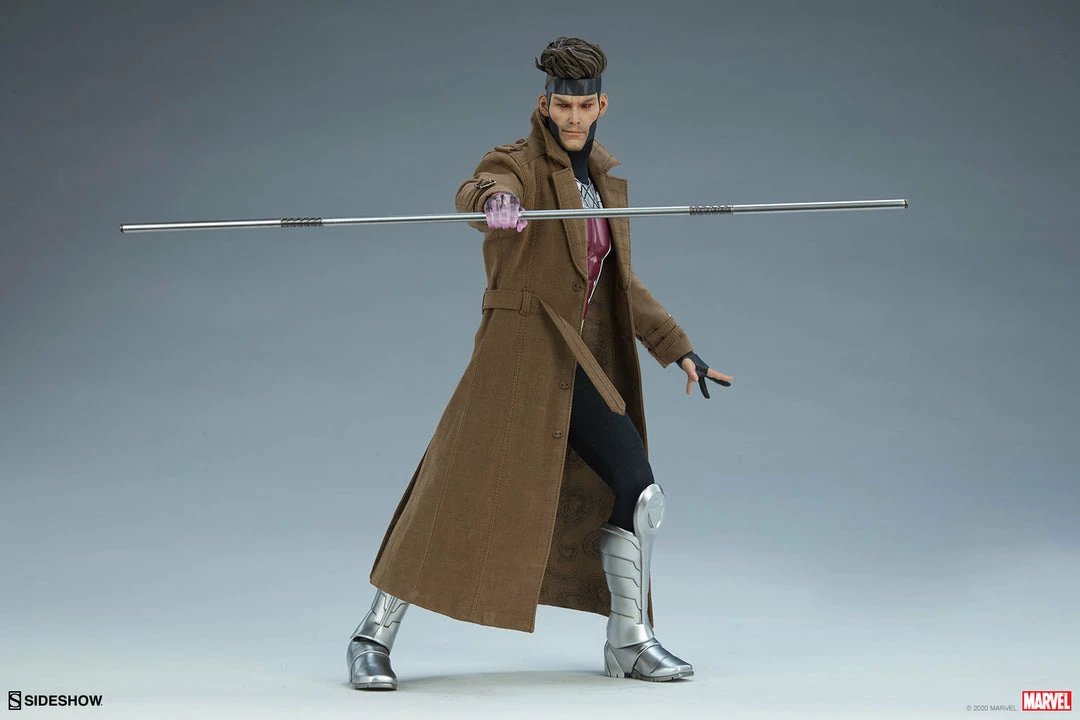 Maybang's Collectibles Sideshow Marvel Comics X-Men Gambit Deluxe 1/6 Scale 12" Collectible Figure Sideshow Collectibles 11 Maybang's Collectibles Sideshow Marvel Comics X-Men Gambit Deluxe 1/6 Scale 12" Collectible Figure Sideshow Collectibles