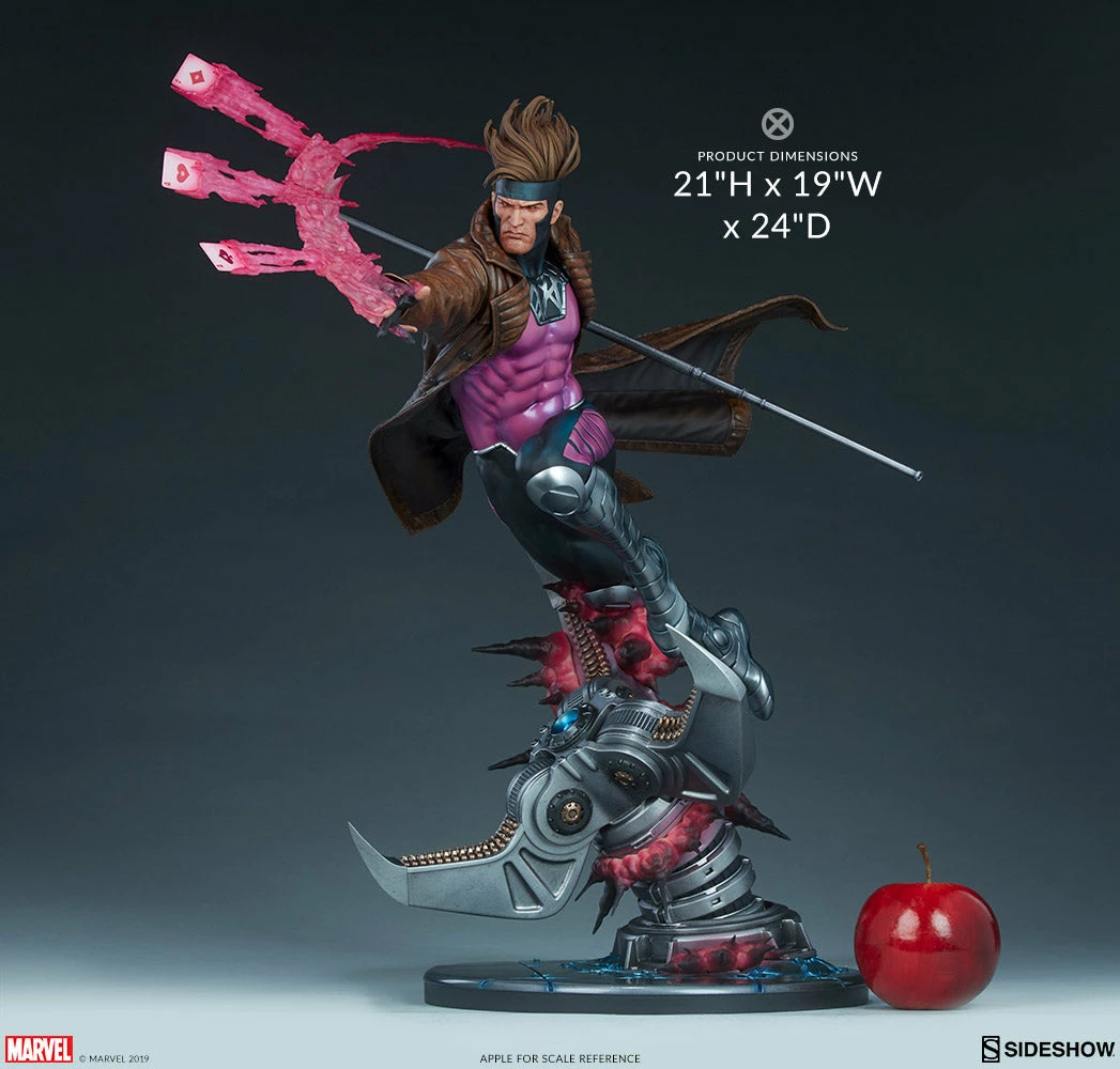 Maybang's Collectibles Sideshow Marvel Comics X-Men Gambit Maquette Statue Sideshow Collectibles 4 Maybang's Collectibles Sideshow Marvel Comics X-Men Gambit Maquette Statue Sideshow Collectibles