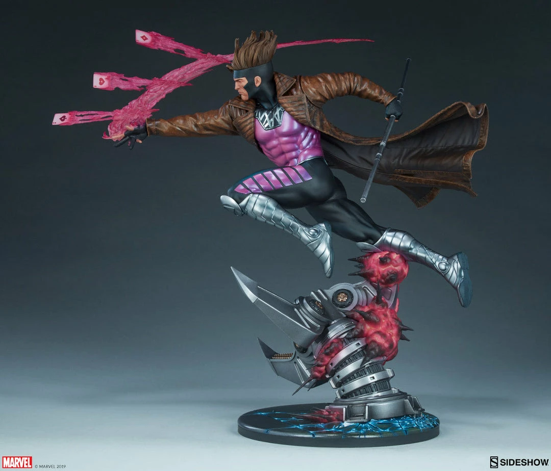 Maybang's Collectibles Sideshow Marvel Comics X-Men Gambit Maquette Statue Sideshow Collectibles 6 Maybang's Collectibles Sideshow Marvel Comics X-Men Gambit Maquette Statue Sideshow Collectibles