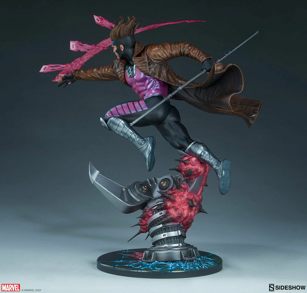 Maybang's Collectibles Sideshow Marvel Comics X-Men Gambit Maquette Statue Sideshow Collectibles 7 Maybang's Collectibles Sideshow Marvel Comics X-Men Gambit Maquette Statue Sideshow Collectibles