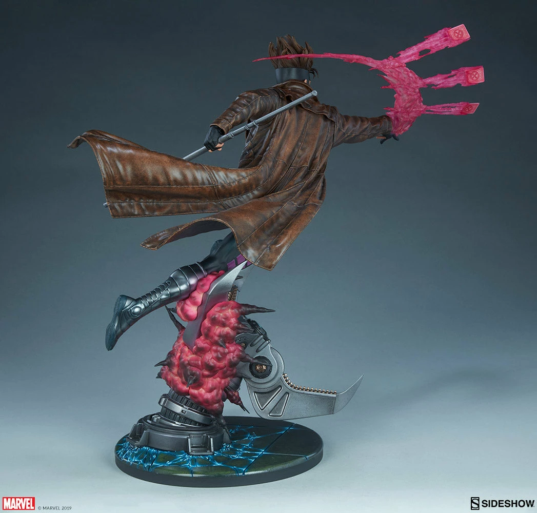 Maybang's Collectibles Sideshow Marvel Comics X-Men Gambit Maquette Statue Sideshow Collectibles 8 Maybang's Collectibles Sideshow Marvel Comics X-Men Gambit Maquette Statue Sideshow Collectibles