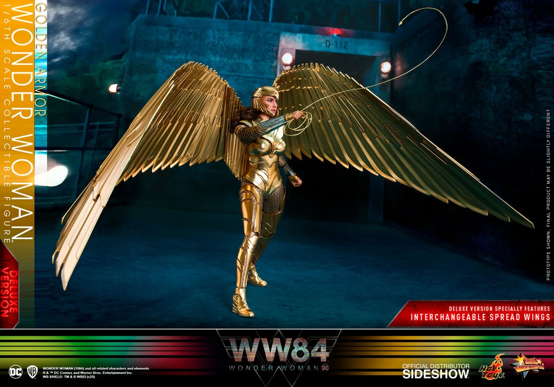 Maybang's Collectibles Hot Toys DC Comics Wonder Woman 1984 Golden Armor Wonder Woman (Deluxe Ver.) 1/6 Scale Collectible Figure 10 Maybang's Collectibles Hot Toys DC Comics Wonder Woman 1984 Golden Armor Wonder Woman (Deluxe Ver.) 1/6 Scale Collectible Figure