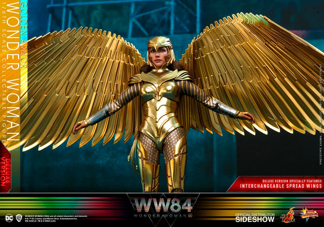 Maybang's Collectibles Hot Toys DC Comics Wonder Woman 1984 Golden Armor Wonder Woman (Deluxe Ver.) 1/6 Scale Collectible Figure 11 Maybang's Collectibles Hot Toys DC Comics Wonder Woman 1984 Golden Armor Wonder Woman (Deluxe Ver.) 1/6 Scale Collectible Figure