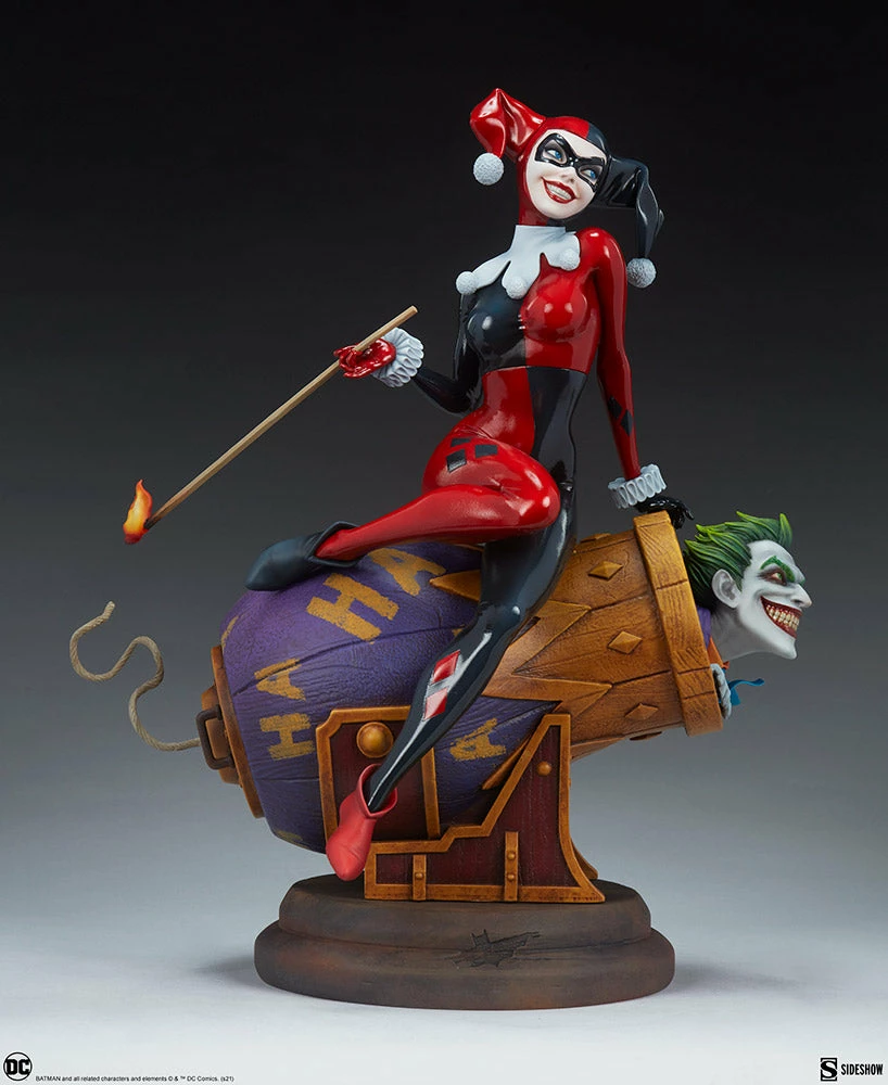 Maybang's Collectibles Sideshow Collectibles Sideshow DC Comics Harley Quinn And The Joker Diorama Statue 12 Maybang's Collectibles Sideshow Collectibles Sideshow DC Comics Harley Quinn And The Joker Diorama Statue