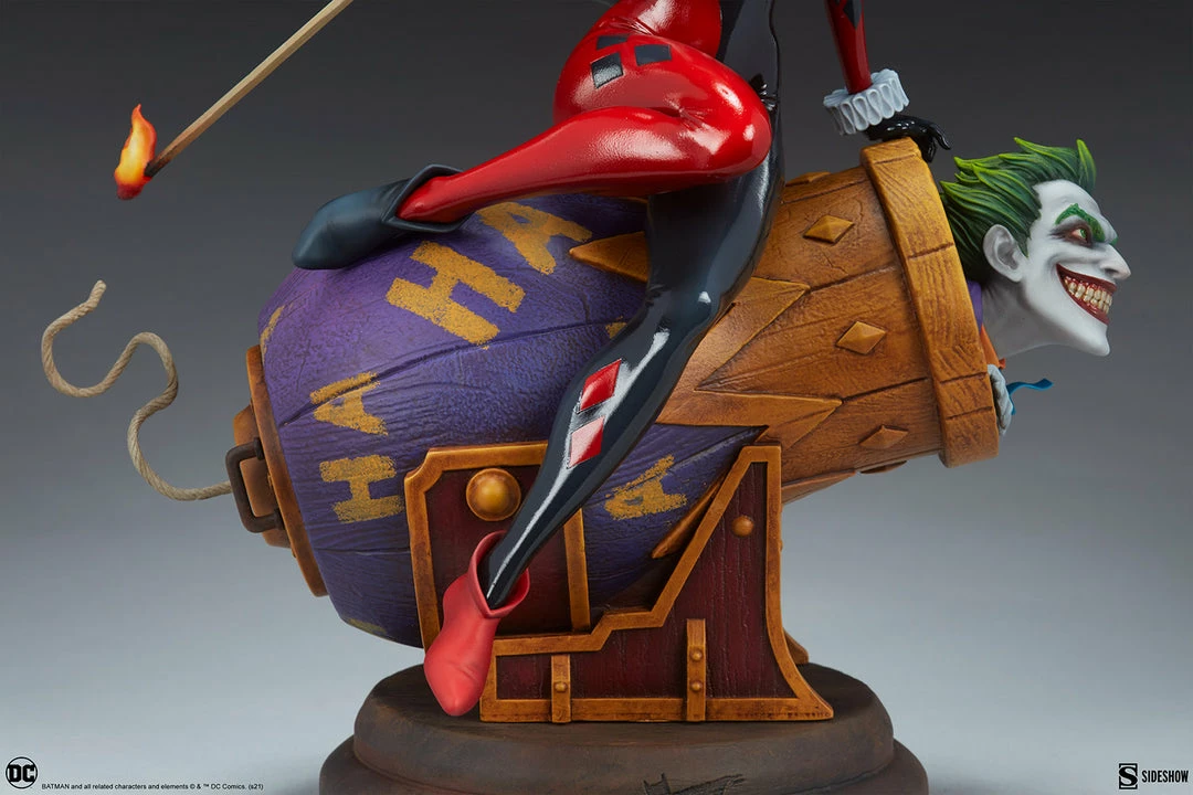 Maybang's Collectibles Sideshow Collectibles Sideshow DC Comics Harley Quinn And The Joker Diorama Statue 15 Maybang's Collectibles Sideshow Collectibles Sideshow DC Comics Harley Quinn And The Joker Diorama Statue