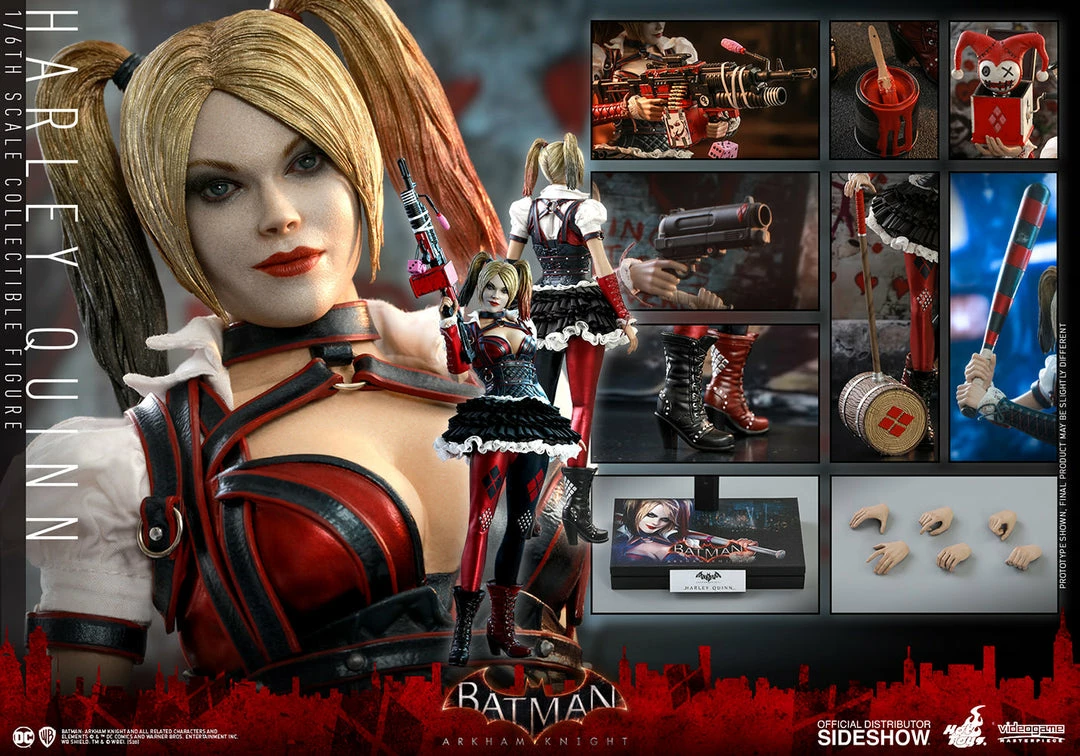 Maybang's Collectibles Hot Toys DC Comics Batman Arkham Knight Harley Quinn 1/6 Scale Collectible Figure 18 Maybang's Collectibles Hot Toys DC Comics Batman Arkham Knight Harley Quinn 1/6 Scale Collectible Figure