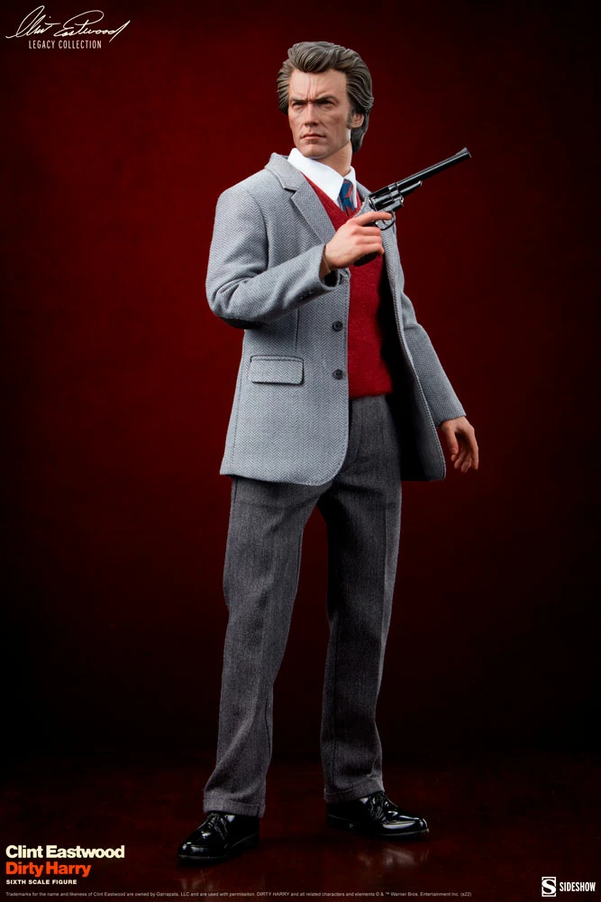 Maybang's Collectibles Sideshow Dirty Harry Harry Callahan Clint Eastwood Legacy Collection 1/6 Scale 12" Collectible Figure Sideshow Collectibles 8 Maybang's Collectibles Sideshow Dirty Harry Harry Callahan Clint Eastwood Legacy Collection 1/6 Scale 12" Collectible Figure Sideshow Collectibles