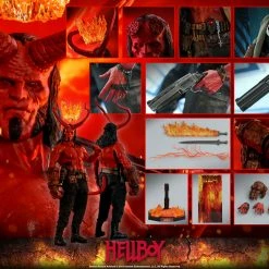 Maybang's Collectibles Hot Toys Hellboy 2019 Hellboy 1/6 Scale Collectible Figure