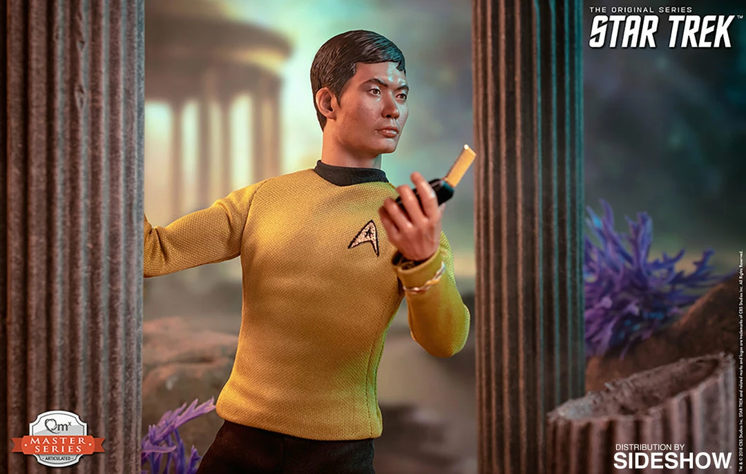 Maybang's Collectibles Quantum Mechanix Star Trek The Original Series Hikaru Sulu 1/6 Scale 12" Collectible Figure 2 Maybang's Collectibles Quantum Mechanix Star Trek The Original Series Hikaru Sulu 1/6 Scale 12" Collectible Figure
