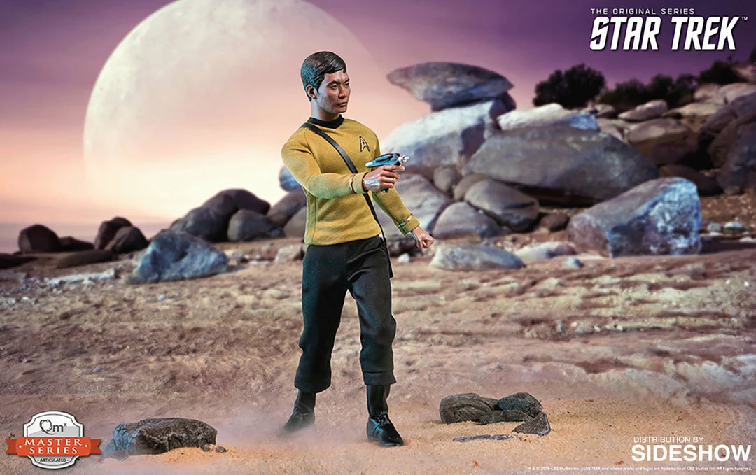 Maybang's Collectibles Quantum Mechanix Star Trek The Original Series Hikaru Sulu 1/6 Scale 12" Collectible Figure 5 Maybang's Collectibles Quantum Mechanix Star Trek The Original Series Hikaru Sulu 1/6 Scale 12" Collectible Figure