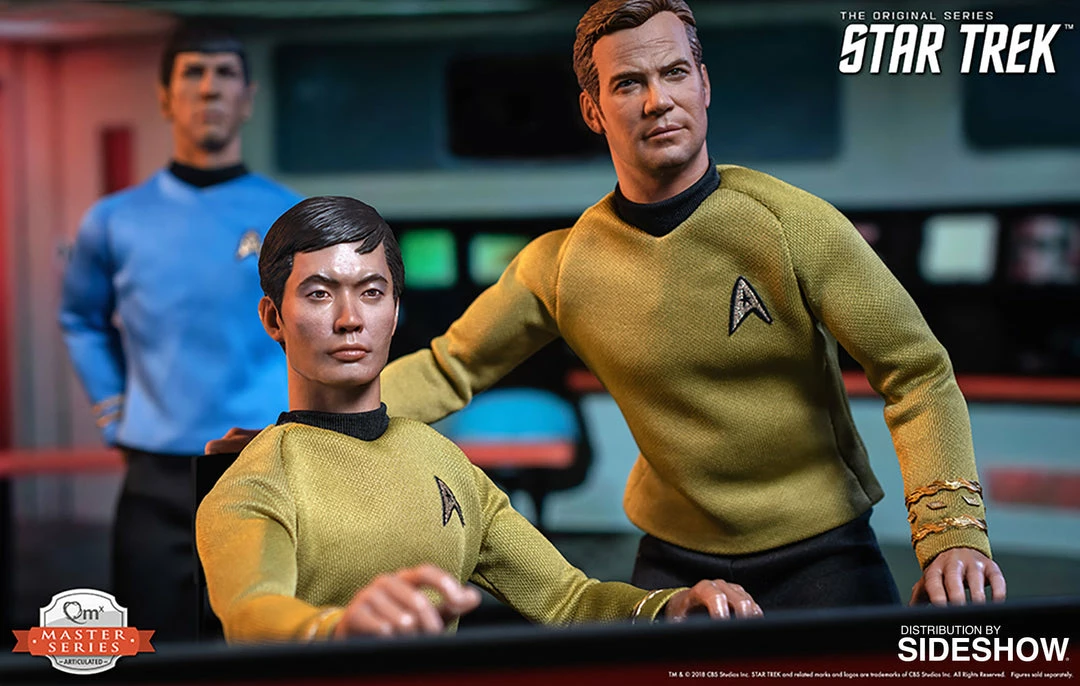 Maybang's Collectibles Quantum Mechanix Star Trek The Original Series Hikaru Sulu 1/6 Scale 12" Collectible Figure 6 Maybang's Collectibles Quantum Mechanix Star Trek The Original Series Hikaru Sulu 1/6 Scale 12" Collectible Figure