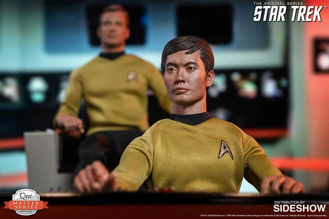 Maybang's Collectibles Quantum Mechanix Star Trek The Original Series Hikaru Sulu 1/6 Scale 12" Collectible Figure 7 Maybang's Collectibles Quantum Mechanix Star Trek The Original Series Hikaru Sulu 1/6 Scale 12" Collectible Figure