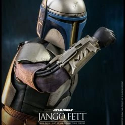 Maybang's Collectibles Hot Toys Star Wars Episode II: Attack Of The Clones Jango Fett 1/6 Scale 12" Collectible Figure 32 Maybang's Collectibles Hot Toys Star Wars Episode II: Attack Of The Clones Jango Fett 1/6 Scale 12