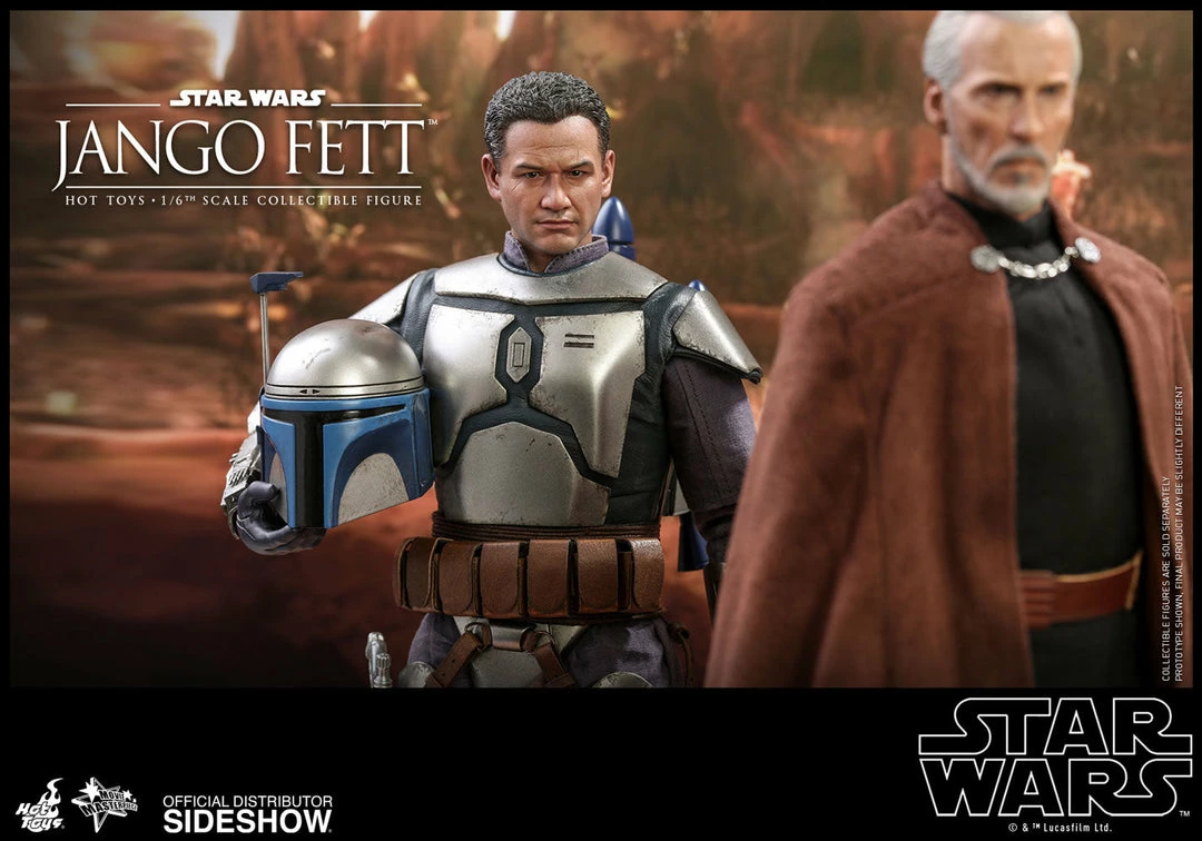 Maybang's Collectibles Hot Toys Star Wars Episode II: Attack Of The Clones Jango Fett 1/6 Scale 12" Collectible Figure 14 Maybang's Collectibles Hot Toys Star Wars Episode II: Attack Of The Clones Jango Fett 1/6 Scale 12" Collectible Figure