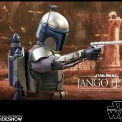 Maybang's Collectibles Hot Toys Star Wars Episode II: Attack Of The Clones Jango Fett 1/6 Scale 12" Collectible Figure 40 Maybang's Collectibles Hot Toys Star Wars Episode II: Attack Of The Clones Jango Fett 1/6 Scale 12