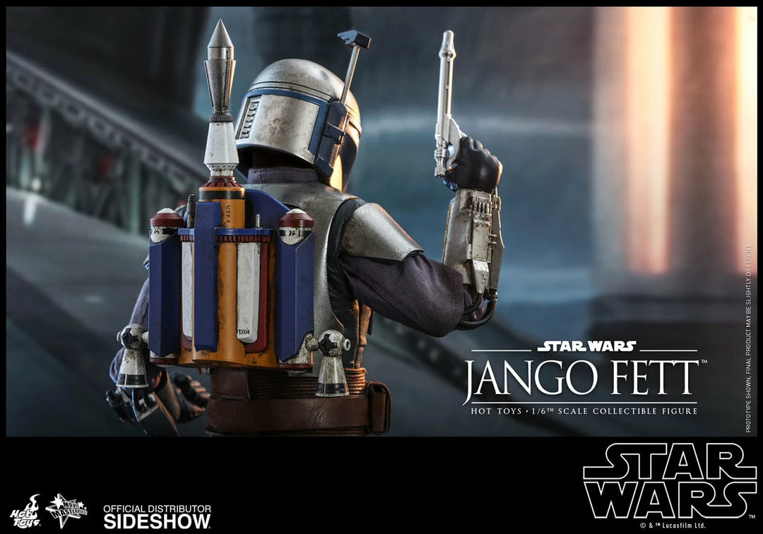 Maybang's Collectibles Hot Toys Star Wars Episode II: Attack Of The Clones Jango Fett 1/6 Scale 12" Collectible Figure 21 Maybang's Collectibles Hot Toys Star Wars Episode II: Attack Of The Clones Jango Fett 1/6 Scale 12" Collectible Figure