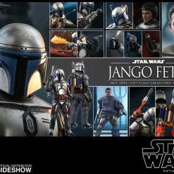 Maybang's Collectibles Hot Toys Star Wars Episode II: Attack Of The Clones Jango Fett 1/6 Scale 12" Collectible Figure 43 Maybang's Collectibles Hot Toys Star Wars Episode II: Attack Of The Clones Jango Fett 1/6 Scale 12