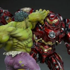 Maybang's Collectibles Sideshow Marvel Comcis Hulk Vs Hulkbuster Maquette Statue Sideshow Collectibles