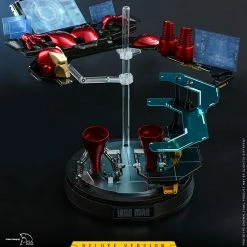 Maybang's Collectibles Hot Toys Marvel Comics The Origins Collection - Comics Masterpiece Series Diecast Iron Man (Delxue) 1/6 Scale Collectible Figure 40 Maybang's Collectibles Hot Toys Marvel Comics The Origins Collection - Comics Masterpiece Series Diecast Iron Man (Delxue) 1/6 Scale Collectible Figure