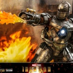 Maybang's Collectibles Hot Toys Marvel Iron Man Iron Man Mark I Suit Diecast 1/6 Scale 12
