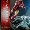 Maybang's Collectibles Hot Toys Marvel Comics Iron Man (2008) Iron Man Mark III (2.0) Diecast 1/6 Scale 12" Collectible Figure Sixth Scale Figure