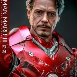 Maybang's Collectibles Hot Toys Marvel Comics Iron Man (2008) Iron Man Mark III (2.0) Diecast 1/6 Scale 12" Collectible Figure Sixth Scale Figure 33 Maybang's Collectibles Hot Toys Marvel Comics Iron Man (2008) Iron Man Mark III (2.0) Diecast 1/6 Scale 12