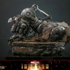 Maybang's Collectibles Hot Toys Marvel Comics Iron Man (2008) Iron Man Mark III (2.0) Diecast 1/6 Scale 12" Collectible Figure Sixth Scale Figure 37 Maybang's Collectibles Hot Toys Marvel Comics Iron Man (2008) Iron Man Mark III (2.0) Diecast 1/6 Scale 12