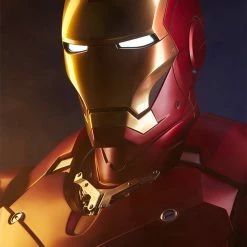 Maybang's Collectibles Sideshow Marvel Comics Iron Man Iron Man Mark III Life-Size Bust Statue Sideshow Collectibles