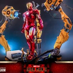 Maybang's Collectibles Hot Toys Marvel Comics Iron Man 2 Iron Man Mark IV With Suit-Up Gantry 1/4 Quarter Scale Collectibles Figure Set 28 Maybang's Collectibles Hot Toys Marvel Comics Iron Man 2 Iron Man Mark IV With Suit-Up Gantry 1/4 Quarter Scale Collectibles Figure Set