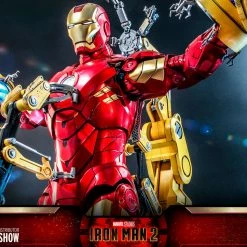 Maybang's Collectibles Hot Toys Marvel Comics Iron Man 2 Iron Man Mark IV With Suit-Up Gantry 1/4 Quarter Scale Collectibles Figure Set 32 Maybang's Collectibles Hot Toys Marvel Comics Iron Man 2 Iron Man Mark IV With Suit-Up Gantry 1/4 Quarter Scale Collectibles Figure Set