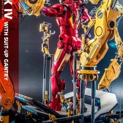 Maybang's Collectibles Hot Toys Marvel Comics Iron Man 2 Iron Man Mark IV With Suit-Up Gantry 1/4 Quarter Scale Collectibles Figure Set 37 Maybang's Collectibles Hot Toys Marvel Comics Iron Man 2 Iron Man Mark IV With Suit-Up Gantry 1/4 Quarter Scale Collectibles Figure Set