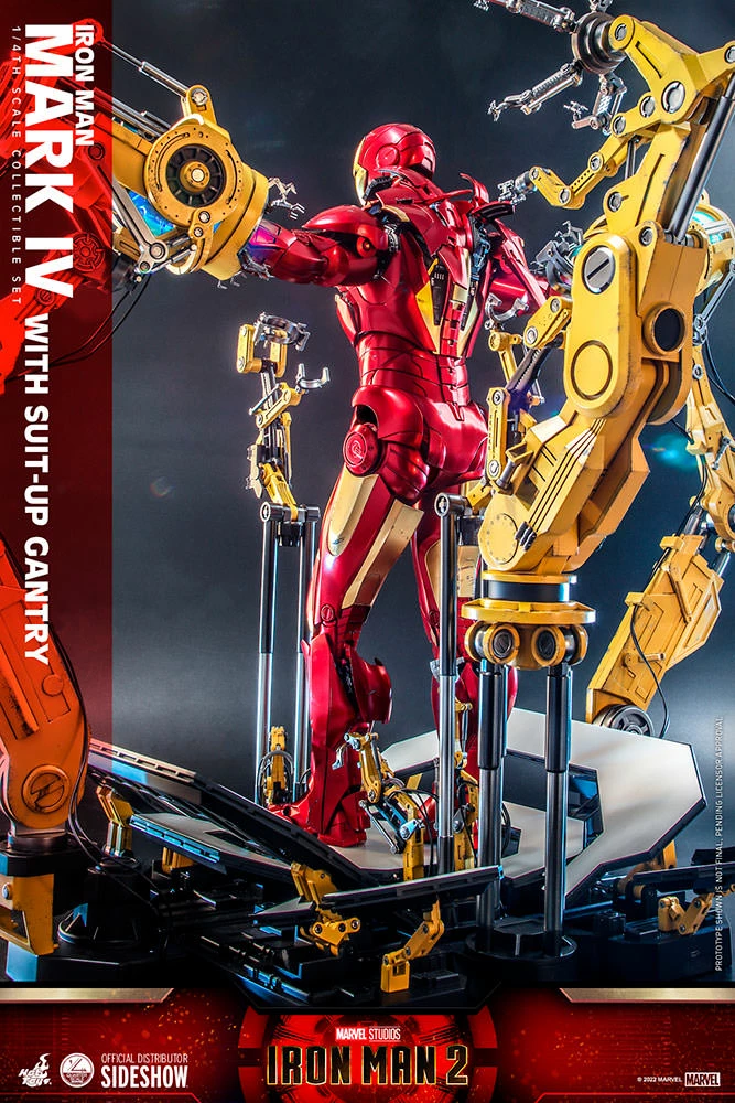 Maybang's Collectibles Hot Toys Marvel Comics Iron Man 2 Iron Man Mark IV With Suit-Up Gantry 1/4 Quarter Scale Collectibles Figure Set 15 Maybang's Collectibles Hot Toys Marvel Comics Iron Man 2 Iron Man Mark IV With Suit-Up Gantry 1/4 Quarter Scale Collectibles Figure Set