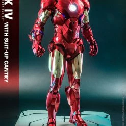 Maybang's Collectibles Hot Toys Marvel Comics Iron Man 2 Iron Man Mark IV With Suit-Up Gantry 1/4 Quarter Scale Collectibles Figure Set 39 Maybang's Collectibles Hot Toys Marvel Comics Iron Man 2 Iron Man Mark IV With Suit-Up Gantry 1/4 Quarter Scale Collectibles Figure Set