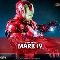 Maybang's Collectibles Hot Toys Marvel Comics Iron Man 2 Iron Man Mark IV 1/4 Quarter Scale Collectibles Figure