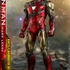 Maybang's Collectibles Hot Toys Marvel Comics Avengers Endgame Iron Man Mark LXXXV (Battle Damaged Version) Diecast 1/6 Scale Collectible Figure