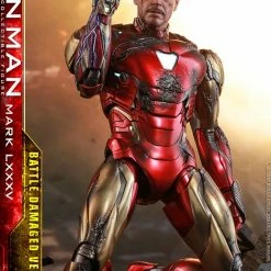 Maybang's Collectibles Hot Toys Marvel Comics Avengers Endgame Iron Man Mark LXXXV (Battle Damaged Version) Diecast 1/6 Scale Collectible Figure 25 Maybang's Collectibles Hot Toys Marvel Comics Avengers Endgame Iron Man Mark LXXXV (Battle Damaged Version) Diecast 1/6 Scale Collectible Figure