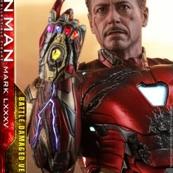 Maybang's Collectibles Hot Toys Marvel Comics Avengers Endgame Iron Man Mark LXXXV (Battle Damaged Version) Diecast 1/6 Scale Collectible Figure 31 Maybang's Collectibles Hot Toys Marvel Comics Avengers Endgame Iron Man Mark LXXXV (Battle Damaged Version) Diecast 1/6 Scale Collectible Figure
