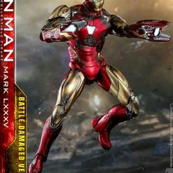Maybang's Collectibles Hot Toys Marvel Comics Avengers Endgame Iron Man Mark LXXXV (Battle Damaged Version) Diecast 1/6 Scale Collectible Figure 32 Maybang's Collectibles Hot Toys Marvel Comics Avengers Endgame Iron Man Mark LXXXV (Battle Damaged Version) Diecast 1/6 Scale Collectible Figure